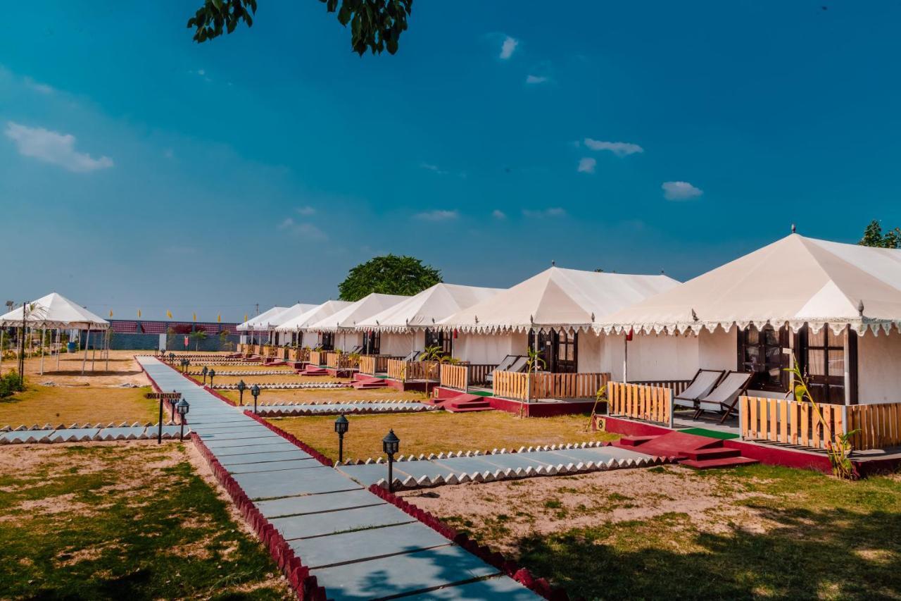 Hotel Rawai Luxury Tents Pushkar Exterior foto