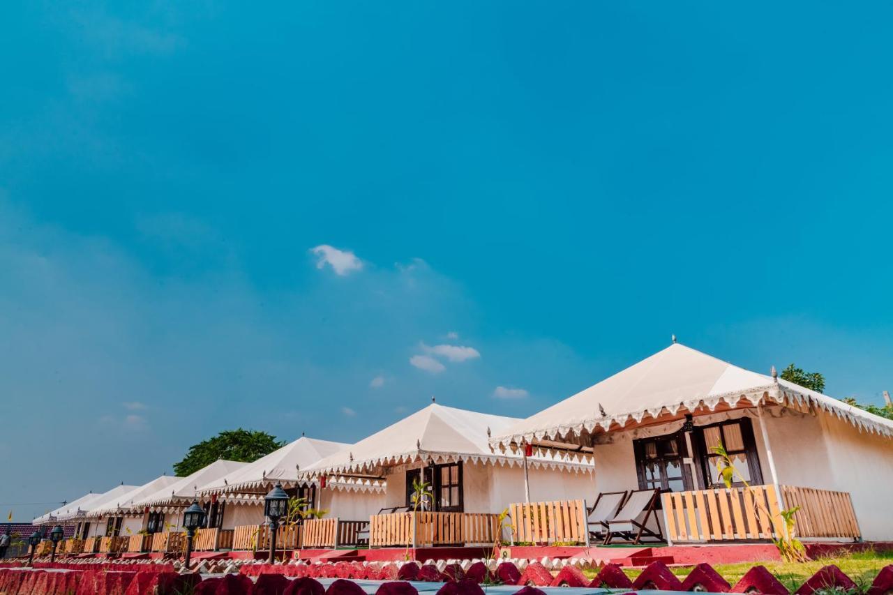 Hotel Rawai Luxury Tents Pushkar Exterior foto